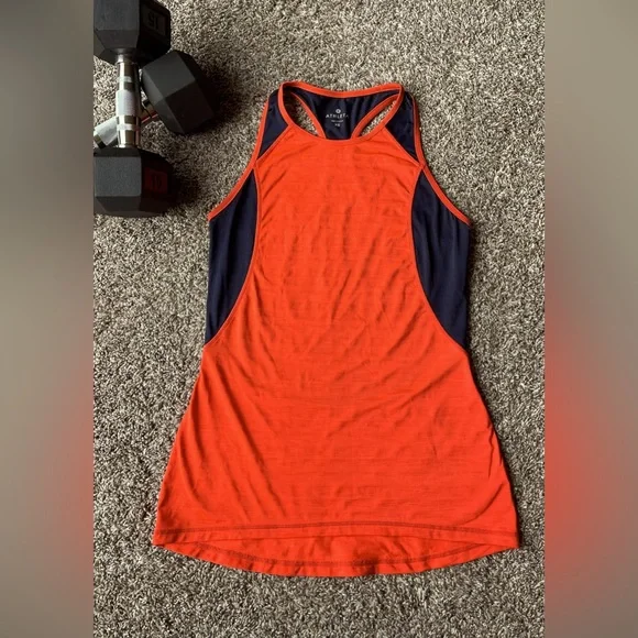 Athleta Spiral Spinner Tank Size XS Workout Top 🏋️‍♀️ - Picture 2 of 9